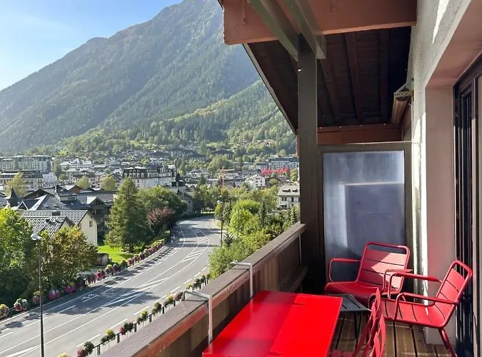 Апартаменти Mont-blanc View - Panoramic Balcony - Centre Шамоні