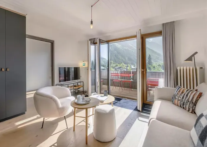 Apartment Mont-blanc View - Panoramic Balcony - Centre Chamonix