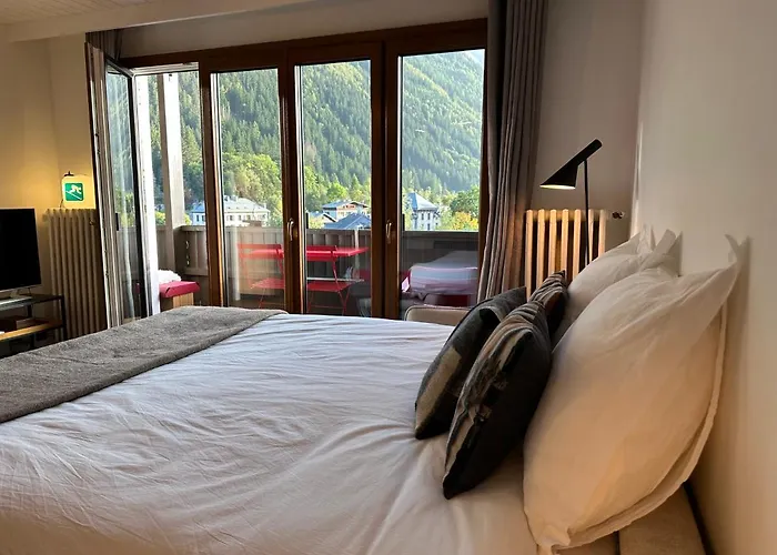 Mont-blanc View - Panoramic Balcony - Centre 아파트